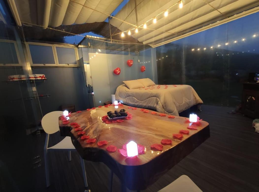 Отель Glamping Cristal Гуатавита Экстерьер фото
